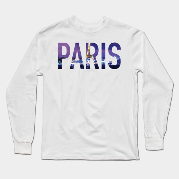 Paris Long Sleeve T-Shirt by aterkaderk